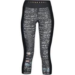 UNDER ARMOUR Damen Trainingshose "HeatGear®, Schwarz/Weiß, S