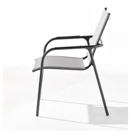 Sieger Sirio Loungesessel 70 x 120 x 84 cm eisengrau