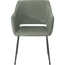 SIT Möbel TOM TAILOR HOME Schalenstuhl »T-VELVET ARMCHAIR«, (Set), 2 St., Samtstoff STC, grün