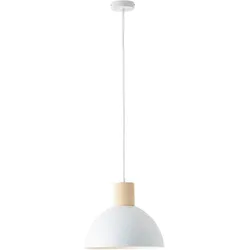 Pendelleuchte Daintree Weiß/Naturfarben max. 60 Watt