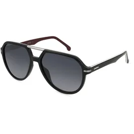 Carrera 315/S Herren-Sonnenbrille Vollrand Pilot Kunststoff-Gestell, schwarz