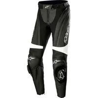 Alpinestars Stella Missile V3, Lederhose Damen Schwarz/Weiß - 48