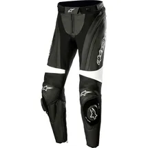 Alpinestars Stella Missile V3, Lederhose Damen Schwarz/Weiß - 48