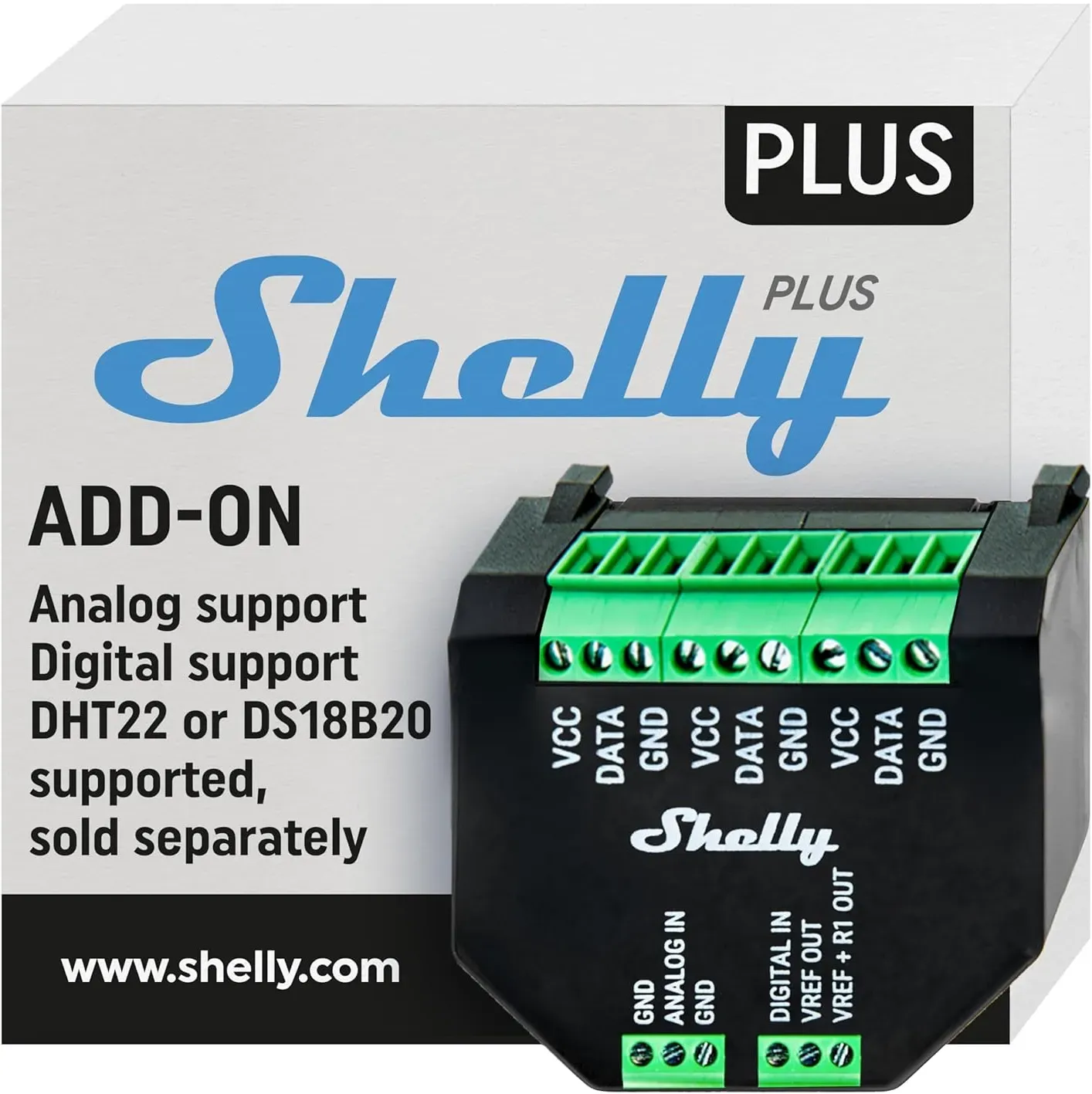 Preisvergleich Produktbild Shelly Plus Add-on