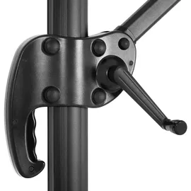 Uniprodo Uni_Umbrella_2SQ250RE Ø 250 cm Rot