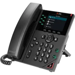 Poly VVX 350 6-Line IP Phone, PoE 89B68AA, 2200-48830-025