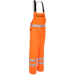 Warn- und Schnittschutz-Latzhose mit Rundum-Schnittschutz, orange, 114