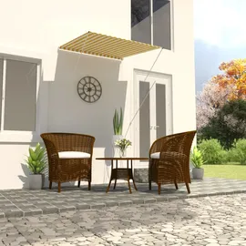 vidaXL Einziehbare Markise 100 x 150 cm gelb