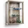 K-Möbel Hängevitrine 80 x 60 x 25 cm Braun