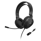 Corsair HS35 SURROUND v2-Multiplattform-Gaming-Headset, Schwarz