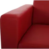 MCW MCW, Sofa Moncalieri Kunstleder ~ rot