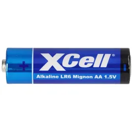 XCell 40x 10x 4er Folie AA LR6 Mignon Super Alkaline Batterie