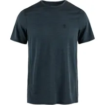 Fjällräven Abisko Lite Kurzarm-t-shirt - Dark Navy - L