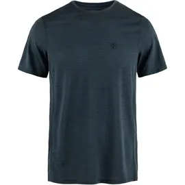 Fjällräven Abisko Lite Kurzarm-t-shirt - Dark Navy - L