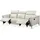 OTTO home 3-Sitzer OTTO HOME "LUND B: 222 cm - OTTO. Verlässliche Qualität. Mit Relaxfunktion", beige (creme), B:222cm H:97cm T:100cm, Echtleder 100% Echtleder;Kunstleder 100% Polyurethan, Sofas, in 2 Sitzen (links/rechts), manuell/elektrisch (USB-C), Kopfteilverst.