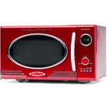 Nostalgia Retro Mikrowelle, rot, 800 Watt