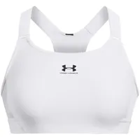 Under Armour HeatGear High Sport-BH Damen 100 white/jet gray XS