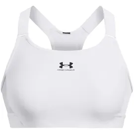 Under Armour HeatGear High Sport-BH Damen 100 white/jet gray XS