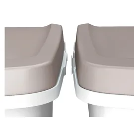 Kerbl Futtercontainer 15l - braun/weiß,