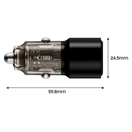 techprotect CC03 2-Port PD100W KFZ-Ladegerät Schwarz