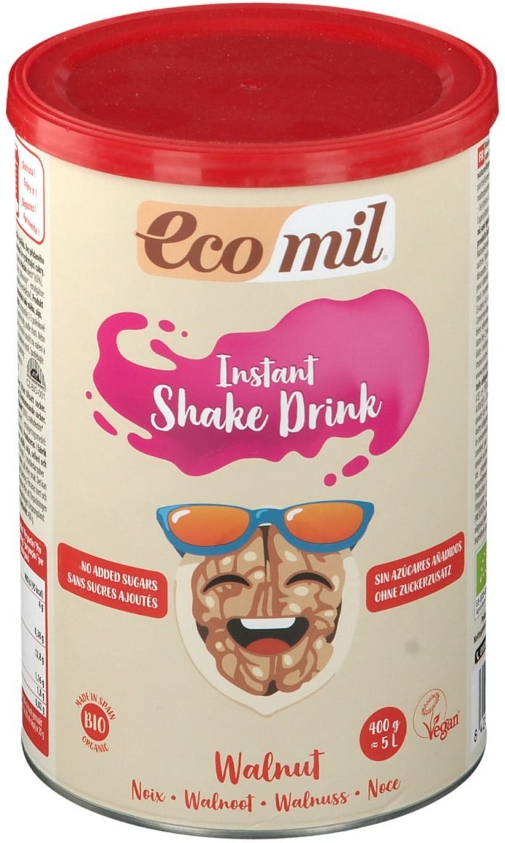 Ecomil Instant Shake Drink Walnuss