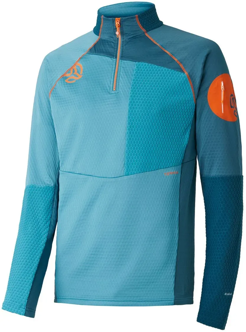 Ternua Ragger 1/2 Zip M blue mint (1357) S