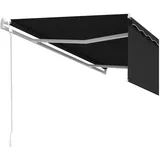 vidaXL Gelenkarmmarkise 5 x 3 m anthrazit