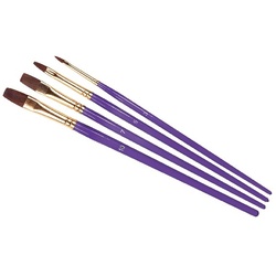 Humbrol AG4305 Brush Pack - Size (3/5/7/10) Flat