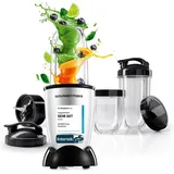 Gourmetmaxx Mr Magic Mixer Standmixer Smoothie Maker 18-teilig