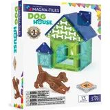 Magna-Tiles Hundehütte 13-teiliges Magnetbauset - Die Original Magnetbaumarke