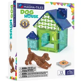 Magna-Tiles Hundehütte 13-teiliges Magnetbauset - Die Original Magnetbaumarke