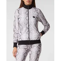 Plein Sport Sportanzug "Python", Damen, Gr. L, 10, grau,