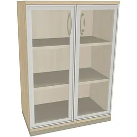 FM Helmets Sidney Aktenschrank 80 x 44,2 x 113,3 cm braun