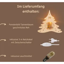 Weigla Fensterbild Tannenbaum