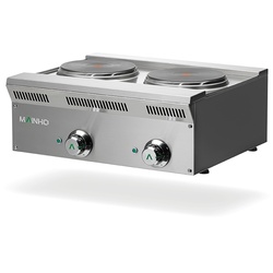 Traditioneller Elektroherd mit 2 Brennern