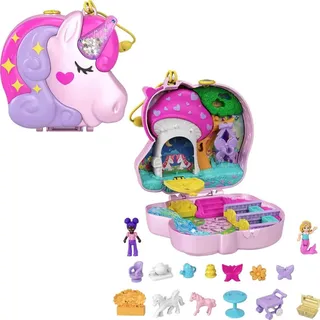 POLLY POCKET Mattel Polly Pocket O/S Unicorn Tea Party