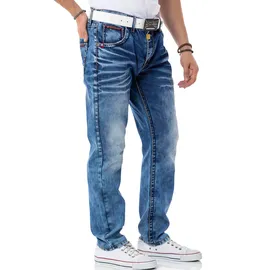 Cipo & Baxx Regular Fit Blau 30/34