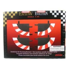 Carrera Endstücke Kurvenaußenrand