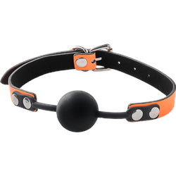 Radiant - Ball Gag Glow in the Dark, orange