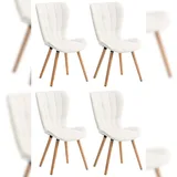 CLP 4er Set Esszimmerstuhl Elda Kunstleder