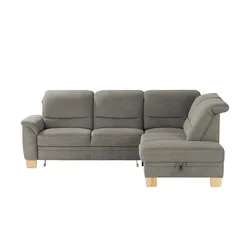 meinSofa Ecksofa  Liva , braun , Maße (cm): B: 254 H: 106 T: 224.0