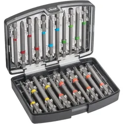 VIGOR Bit Box ∙ V6068 ∙ Sechskant6,3 (1/4 Zoll) ∙ Schlitz Profil, Innen Sechskant Profil, Kreuzschlitz Profil PH, Pozidriv Profil PZ, T Profil ∙ 0,8 x