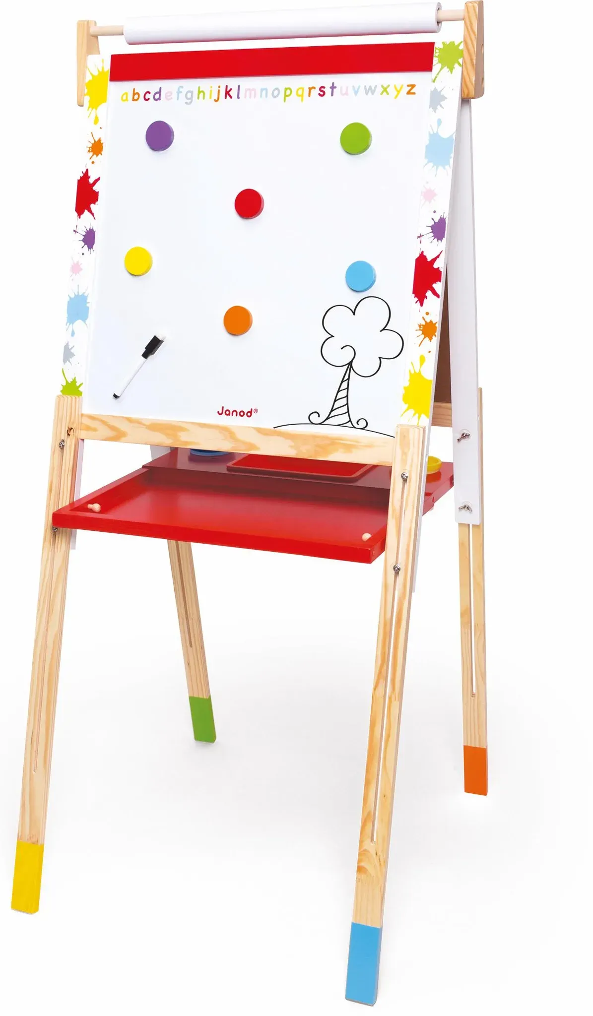 Standtafel JANOD "Splash" Tafeln Gr. B: 58cm, bunt Kinder