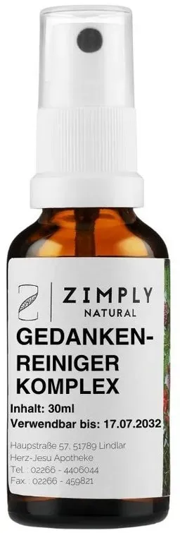 ZIMPLY NATURAL Gedankenreiniger Komplex 30 ml