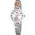 Festina 18659/3 Blume 36 mm Edelstahlgehäuse Silber/Milanaiseband Roségold