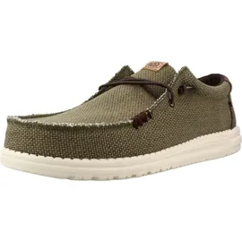 HEYDUDE Wally Braided Herren Grün 43