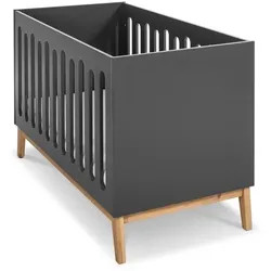 Portobello Babybett Venta 70 x 140 cm Lack Grau