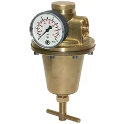 Druckregler für Wasser, inkl. Manometer, G 1", 0,5 - 6 bar