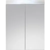 VCM Ebuy24, Spiegelschrank, Spiegelschrank AmandaMando Bad 2 Türen weiß,