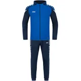 Jako Trainingsanzug Polyester Performance mit Kapuze Royal/Marine, 128